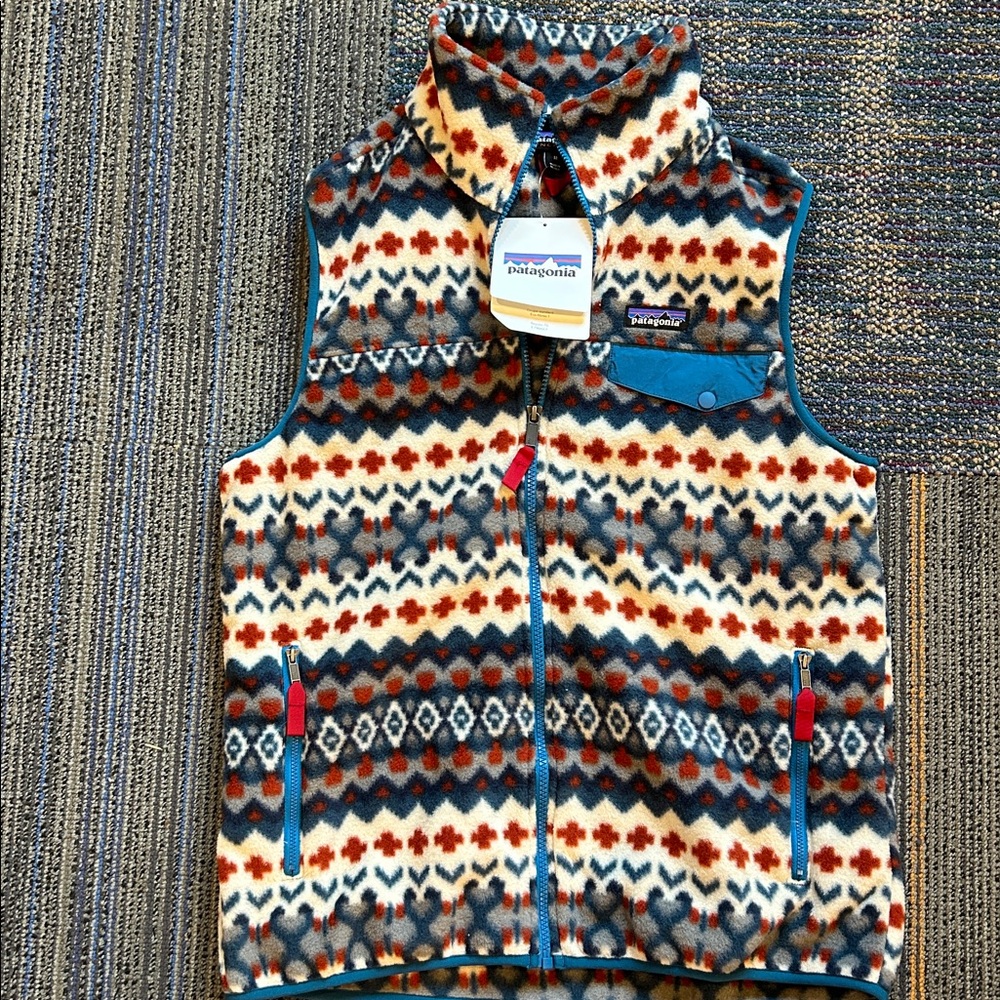 NWTags Patagonia Synchilla  Fleece Vest - perfect condition & so cozy!!!!